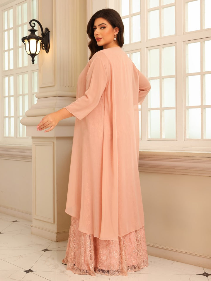 Laces Sheath Scoop Neck Mother of the Bride Dresses