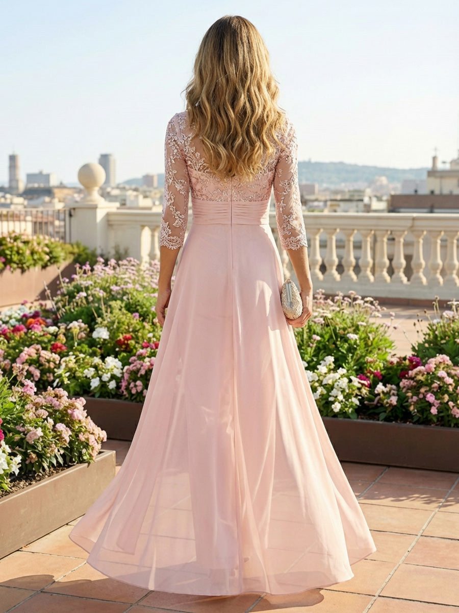Chiffon Sequin Appliques Mother of the Bride Pantsuits