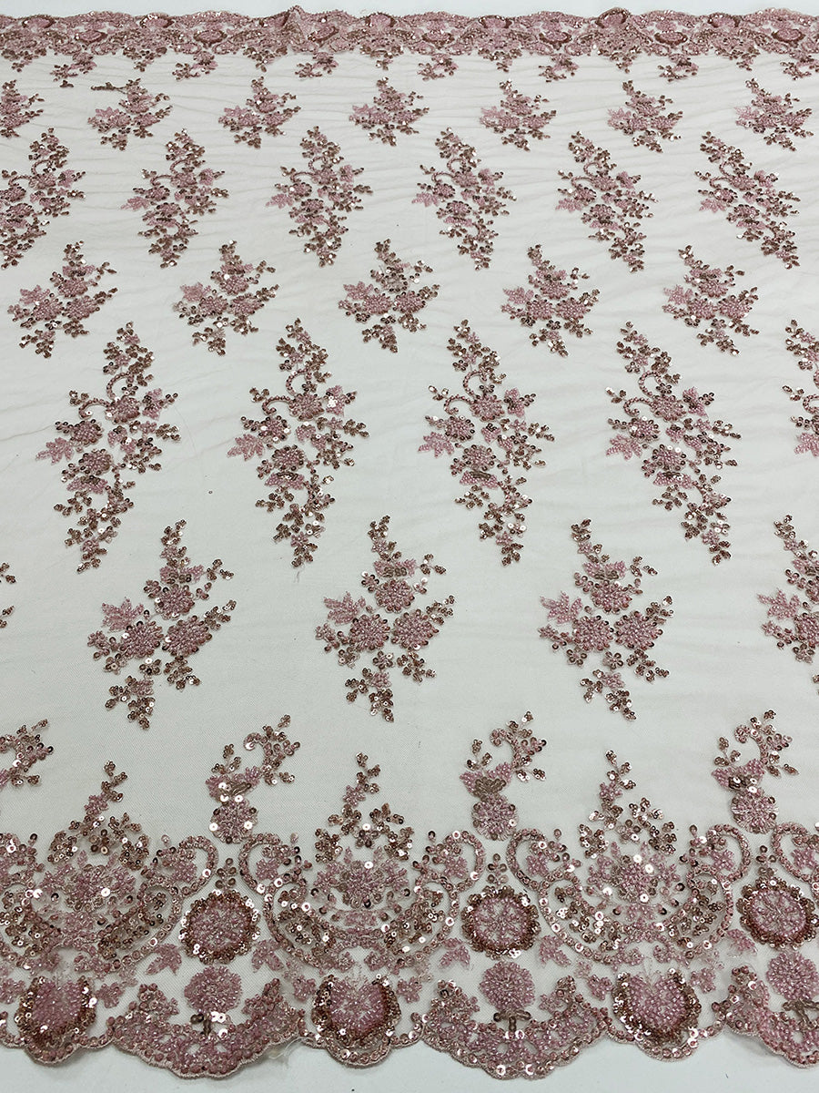 Tulle Beadings Sequin 3/4 Sleeves Mother of the Bride Dresses
