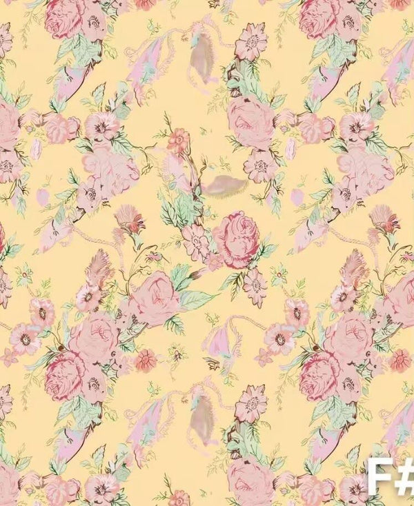 Floral Bow Spaghetti Straps Sweetheart A Line Layered Prom Dresses with Slit