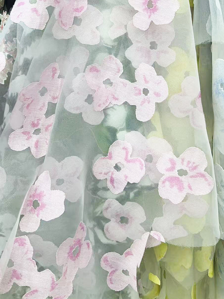 Tulle A Line Sweetheart Scarf Formal Dresses