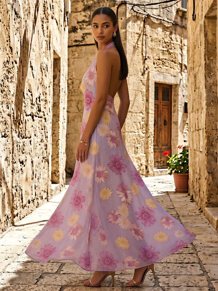 Satin Mermaid Cowl Neck Corset Formal Dresses