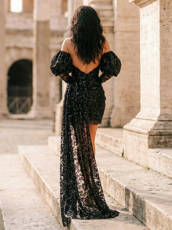 Laces A Line Sweetheart Short Wedding Dresses