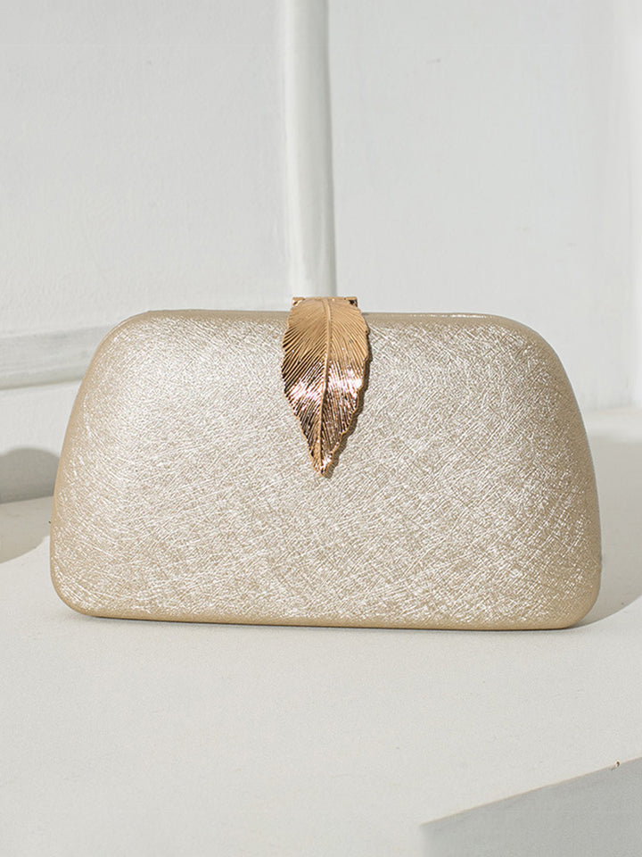 Geometric Elegant Leaf PU Handbags