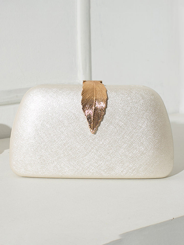 Geometric Elegant Leaf PU Handbags