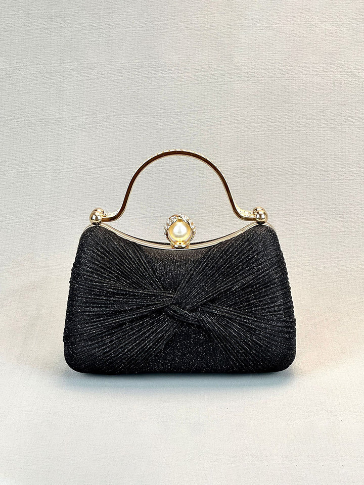 Geometric Delicated Daily Ruched Polyester Handbags