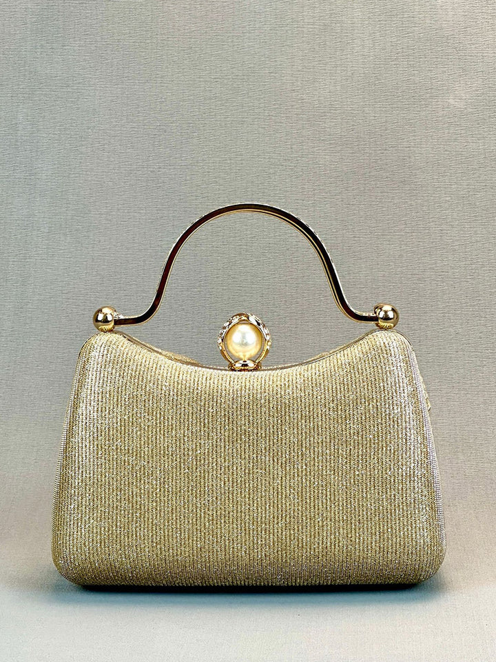 Geometric Delicated Daily Ruched Polyester Handbags