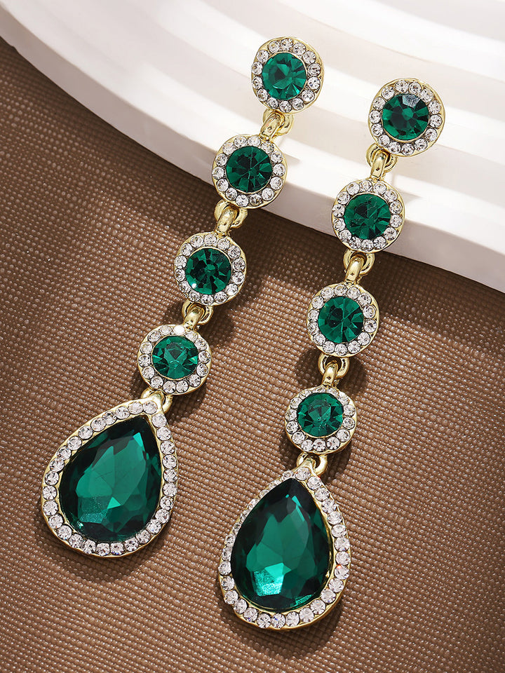 Women's Classic Alloy Beadings Long Earrings