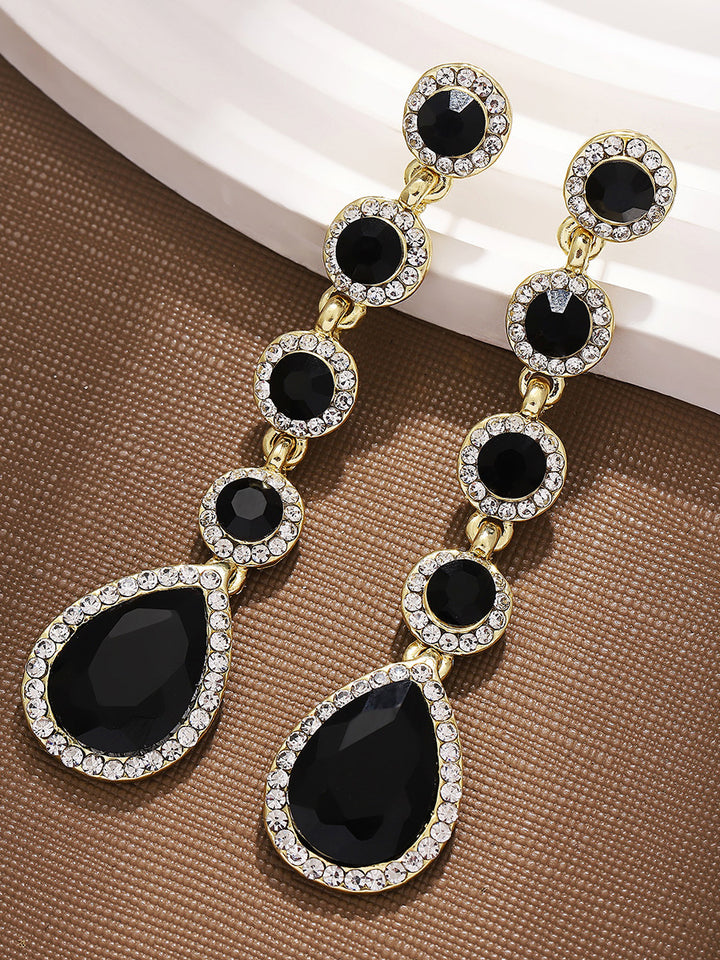 Women's Classic Alloy Beadings Long Earrings