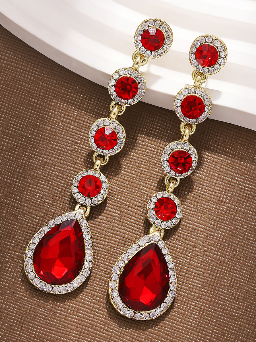 Women's Classic Alloy Beadings Long Earrings