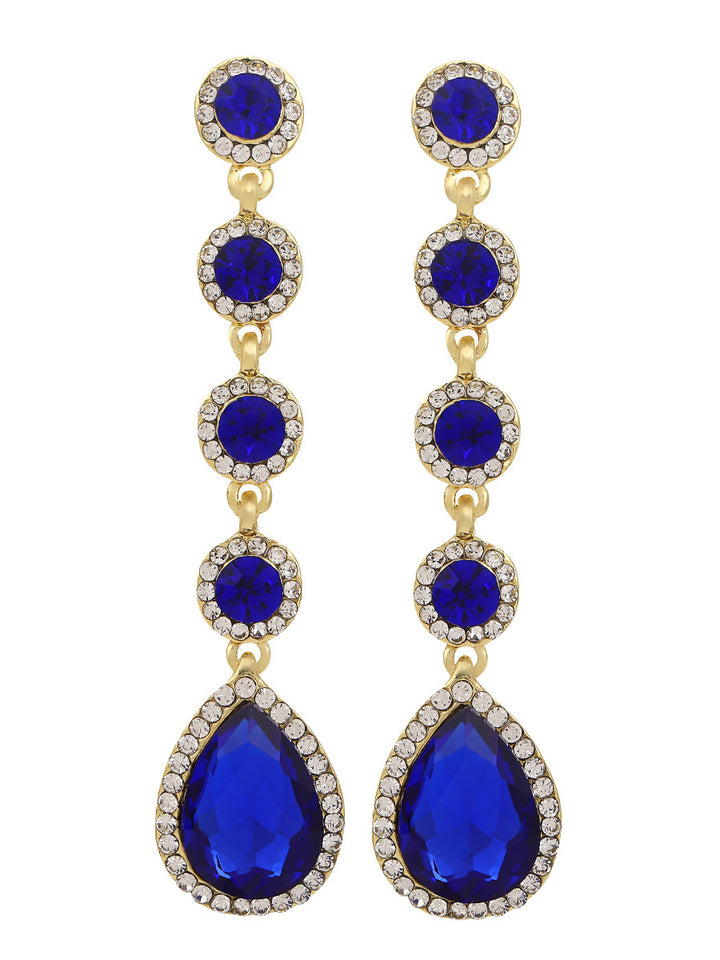 Women's Classic Alloy Beadings Long Earrings